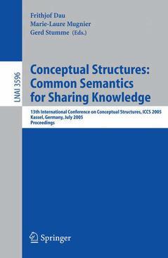 Cover of the book Conceptual Structures: Common Semantics for Sharing Knowledge