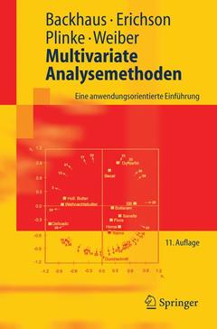 Couverture de l’ouvrage Multivariate analysemethoden: eine anwendungsorientierte einführung (11th ed )