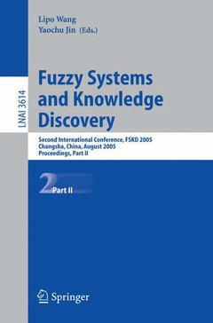 Couverture de l’ouvrage Fuzzy Systems and Knowledge Discovery