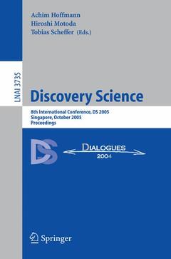 Cover of the book Discovery Science