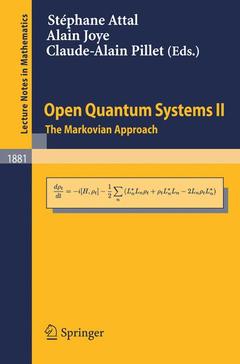Couverture de l’ouvrage Open Quantum Systems II