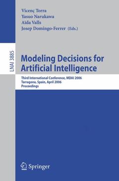 Couverture de l’ouvrage Modeling Decisions for Artificial Intelligence