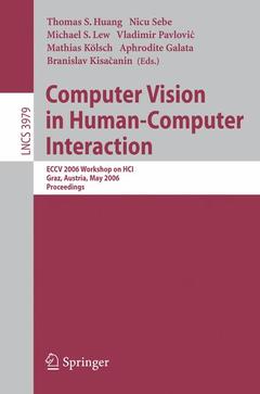 Couverture de l’ouvrage Computer Vision in Human-Computer Interaction