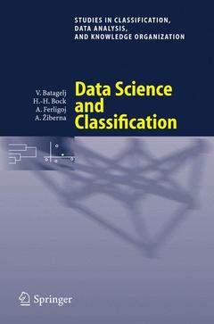 Couverture de l’ouvrage Data Science and Classification