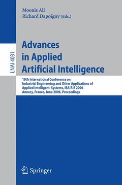 Couverture de l’ouvrage Advances in Applied Artificial Intelligence