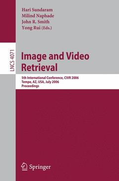 Cover of the book Image and Video Retrieval