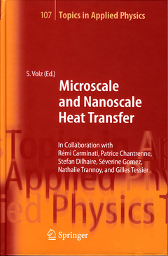 Couverture de l’ouvrage Microscale and Nanoscale Heat Transfer
