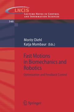 Couverture de l’ouvrage Fast Motions in Biomechanics and Robotics