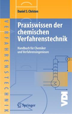 Couverture de l’ouvrage Praxiswissen der chemischen verfahrenstechnik: handbuch für chemiker und verfahrensingenieure
