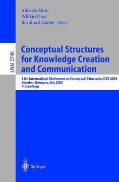 Couverture de l’ouvrage Conceptual Structures for Knowledge Creation and Communication