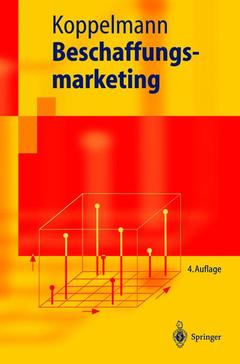 Cover of the book Beschaffungsmarketing