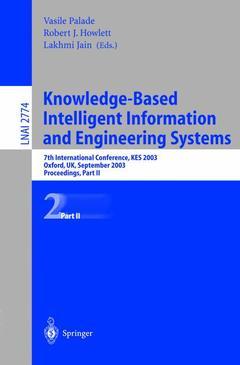 Couverture de l’ouvrage Knowledge-Based Intelligent Information and Engineering Systems