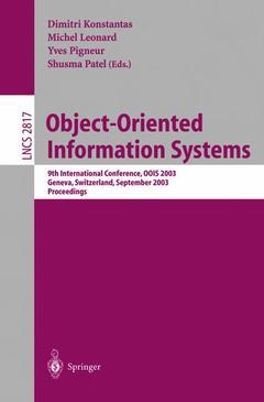 Couverture de l’ouvrage Object-Oriented Information Systems