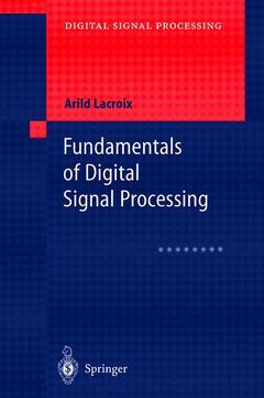 Couverture de l’ouvrage Fundamentals of digital signal processing