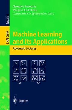Couverture de l’ouvrage Machine Learning and Its Applications