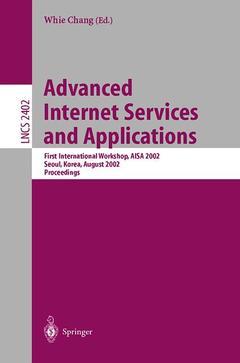 Couverture de l’ouvrage Advanced Internet Services and Applications