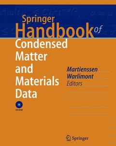 Couverture de l’ouvrage Handbook of condensed matter & materials data (with CD-Rom)