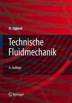 Couverture de l’ouvrage Technische fluidmechanik (6th ed )