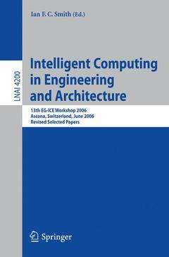 Cover of the book Intelligent Computing in Engineering and Architecture