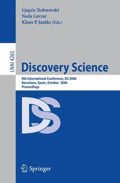 Couverture de l’ouvrage Discovery Science