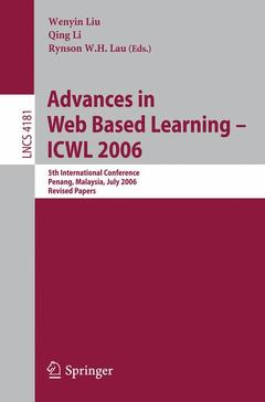 Couverture de l’ouvrage Advances in Web Based Learning -- ICWL 2006