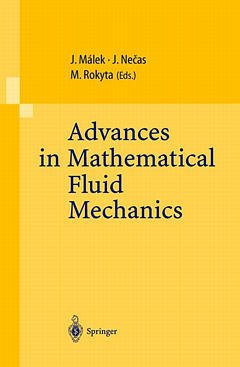 Couverture de l’ouvrage Advances in Mathematical Fluid Mechanics