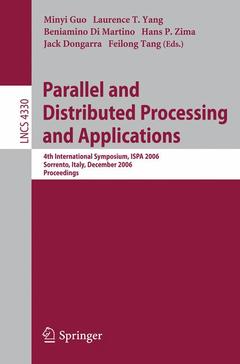 Couverture de l’ouvrage Parallel and Distributed Processing and Applications