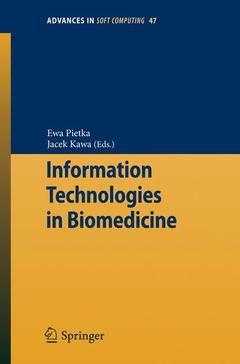 Couverture de l’ouvrage Information Technologies in Biomedicine