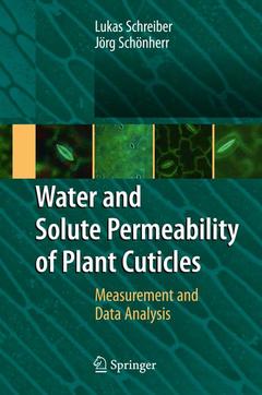 Cover of the book Water and Solute Permeability of Plant Cuticles