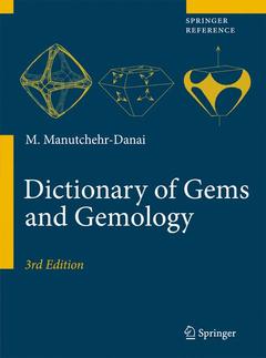 Couverture de l’ouvrage Dictionary of gems & gemology (Version e-Reference)