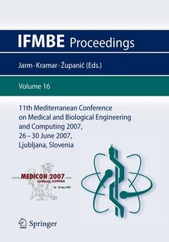 Couverture de l’ouvrage 11th Mediterranean Conference on Medical and Biological Engineering and Computing 2007