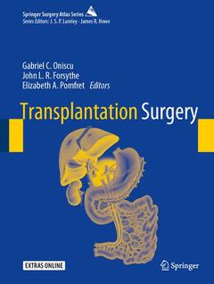 Couverture de l’ouvrage Transplantation Surgery