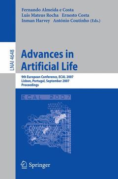 Couverture de l’ouvrage Advances in Artificial Life