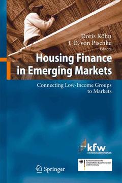 Couverture de l’ouvrage Housing Finance in Emerging Markets