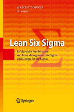 Couverture de l’ouvrage Lean Six Sigma