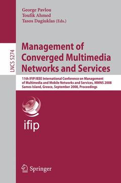 Couverture de l’ouvrage Management of Converged Multimedia Networks and Services