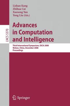 Cover of the book Advances in Computation and Intelligence