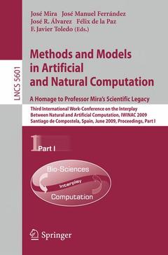 Couverture de l’ouvrage Methods and Models in Artificial and Natural Computation. A Homage to Professor Mira's Scientific Legacy