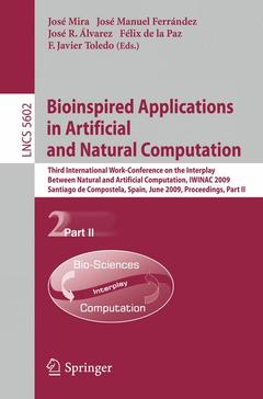 Couverture de l’ouvrage Bioinspired Applications in Artificial and Natural Computation