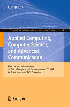 Couverture de l’ouvrage Applied Computing, Computer Science, and Advanced Communication