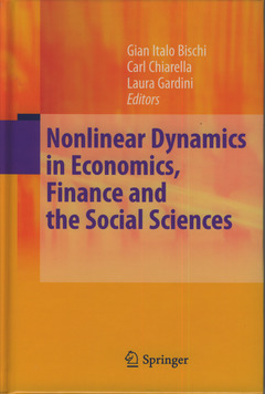 Couverture de l’ouvrage Nonlinear Dynamics in Economics, Finance and the Social Sciences
