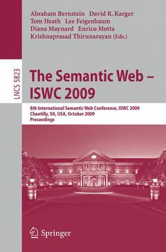 Cover of the book The Semantic Web - ISWC 2009