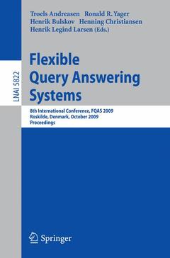 Cover of the book Flexible Query Answering Systems