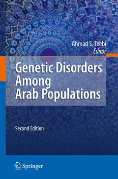 Couverture de l’ouvrage Genetic Disorders Among Arab Populations