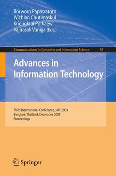 Cover of the book Advances in Information Technology
