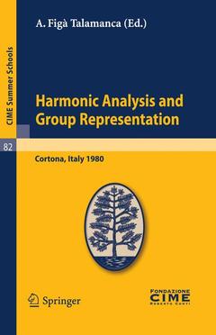 Couverture de l’ouvrage Harmonic Analysis and Group Representations
