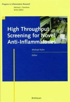 Couverture de l’ouvrage High Throughput Screening for Novel Anti-Inflammatories