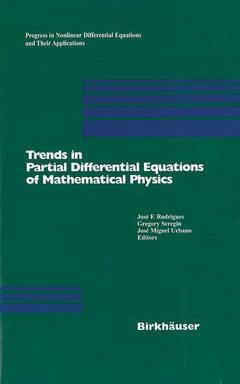 Couverture de l’ouvrage Trends in Partial Differential Equations of Mathematical Physics