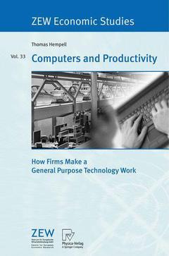 Couverture de l’ouvrage Computers and Productivity
