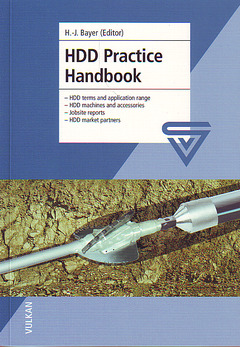 Couverture de l’ouvrage HDD practice handbook